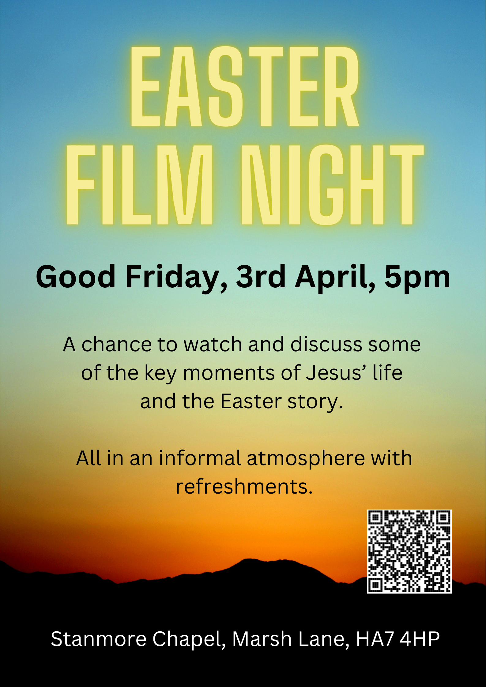 Film night '26 flyer